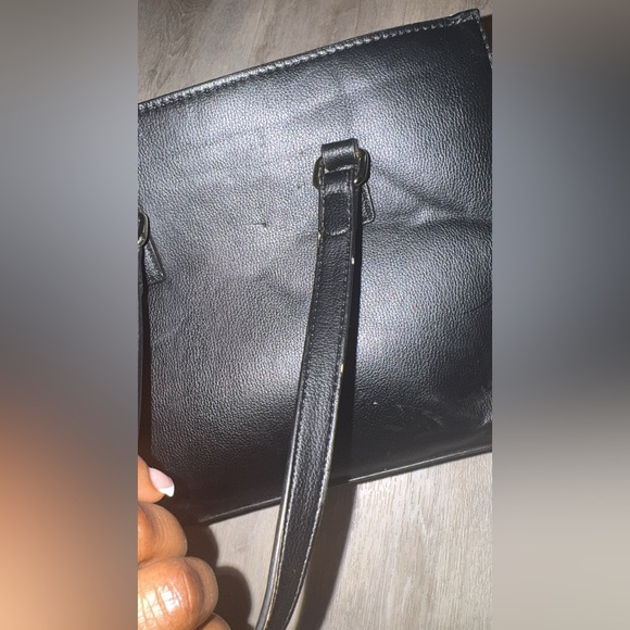 Call it spring Black Satchel with Gold Accents - Picture 5 of 5